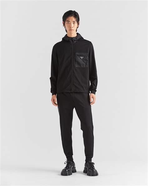 mens prada sweatsuit|Prada sweatsuit men.